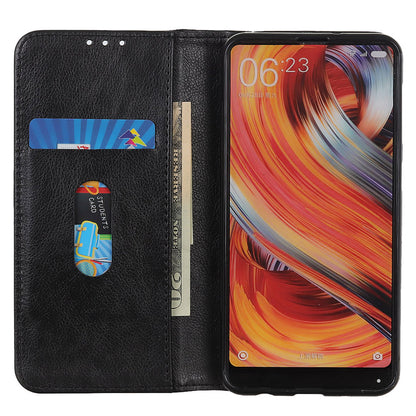 For Google Pixel 8 Pro Anti-Scratch Litchi Texture Mobile Phone Case Split Leather+TPU Phone Cover Wallet