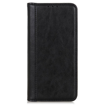For Google Pixel 8 Pro Anti-Scratch Litchi Texture Mobile Phone Case Split Leather+TPU Phone Cover Wallet