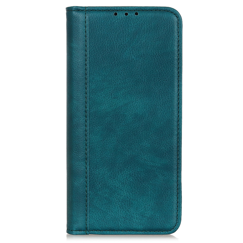 For Google Pixel 8 Pro Anti-Scratch Litchi Texture Mobile Phone Case Split Leather+TPU Phone Cover Wallet