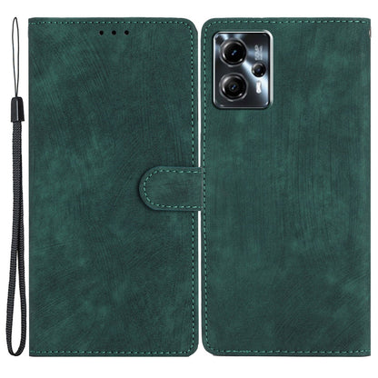 For Motorola Moto G13 4G / G23 4G / G53 5G Stand Phone Cover Skin-touch Leather Wallet Phone Case