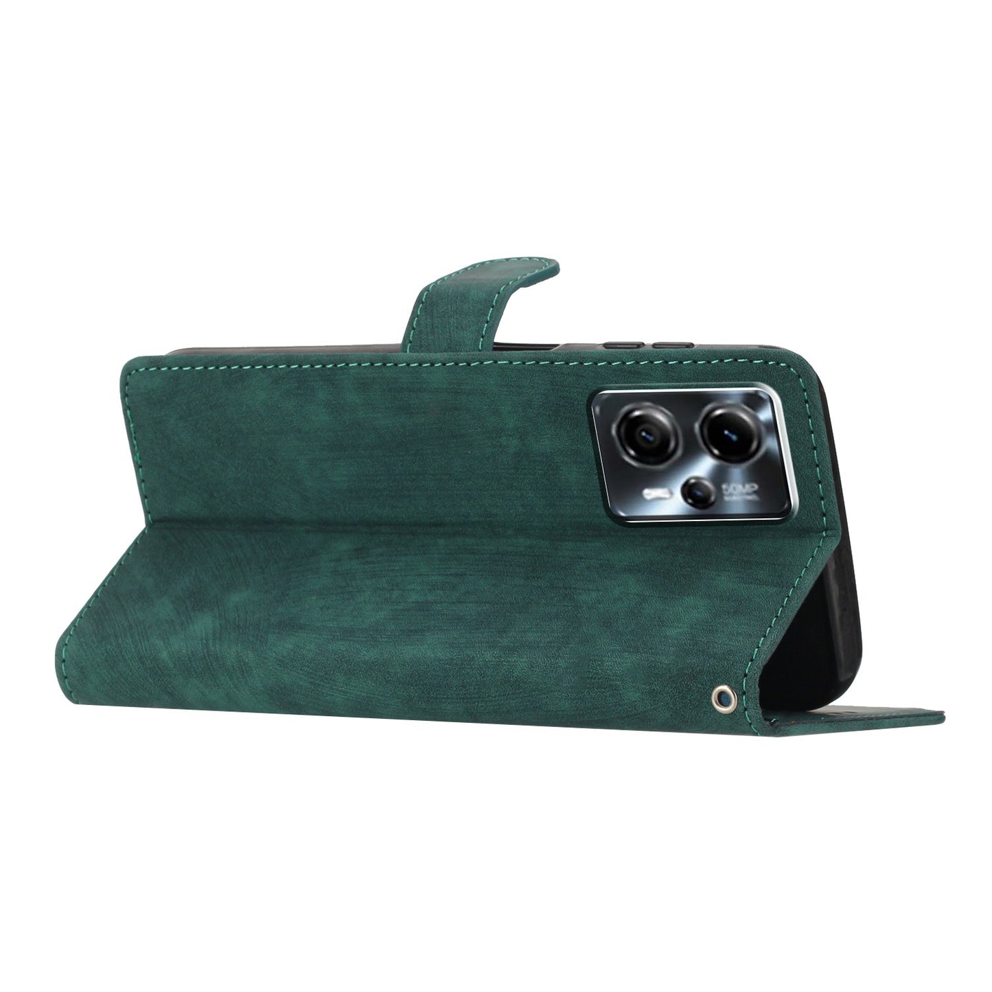 For Motorola Moto G13 4G / G23 4G / G53 5G Stand Phone Cover Skin-touch Leather Wallet Phone Case