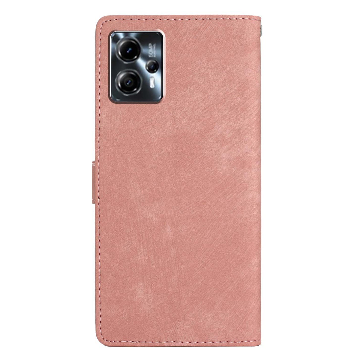 For Motorola Moto G13 4G / G23 4G / G53 5G Stand Phone Cover Skin-touch Leather Wallet Phone Case