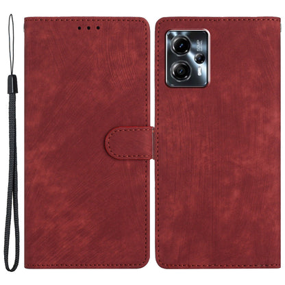For Motorola Moto G13 4G / G23 4G / G53 5G Stand Phone Cover Skin-touch Leather Wallet Phone Case