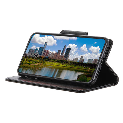 Wallet Case for Google Pixel 8 Pro , Anti-scratch PU Leather Cowhide Texture Stand Phone Cover