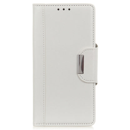 Wallet Case for Google Pixel 8 Pro , Anti-scratch PU Leather Cowhide Texture Stand Phone Cover