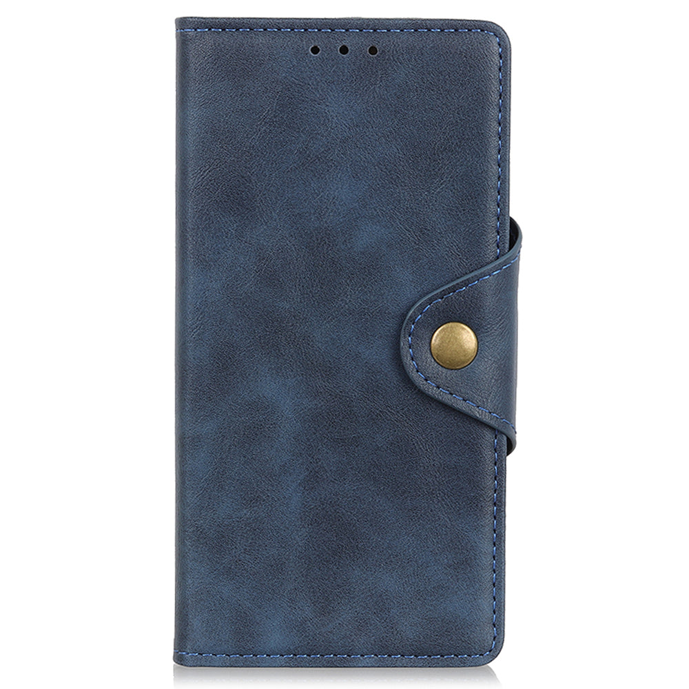 For Google Pixel 8 Shockproof Stand Wallet PU Leather Case Brass Buckle Mobile Phone Cover