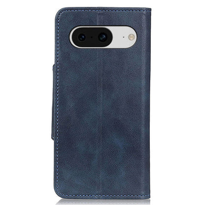 For Google Pixel 8 Shockproof Stand Wallet PU Leather Case Brass Buckle Mobile Phone Cover