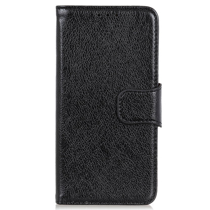 Stand Shell for Google Pixel 8 Split Leather Phone Case Nappa Texture Wallet Cover