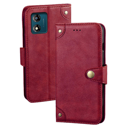 IDEWEI For Motorola Moto E13 4G PU Leather Wallet Case Anti-Drop Shockproof Phone Cover with Stand
