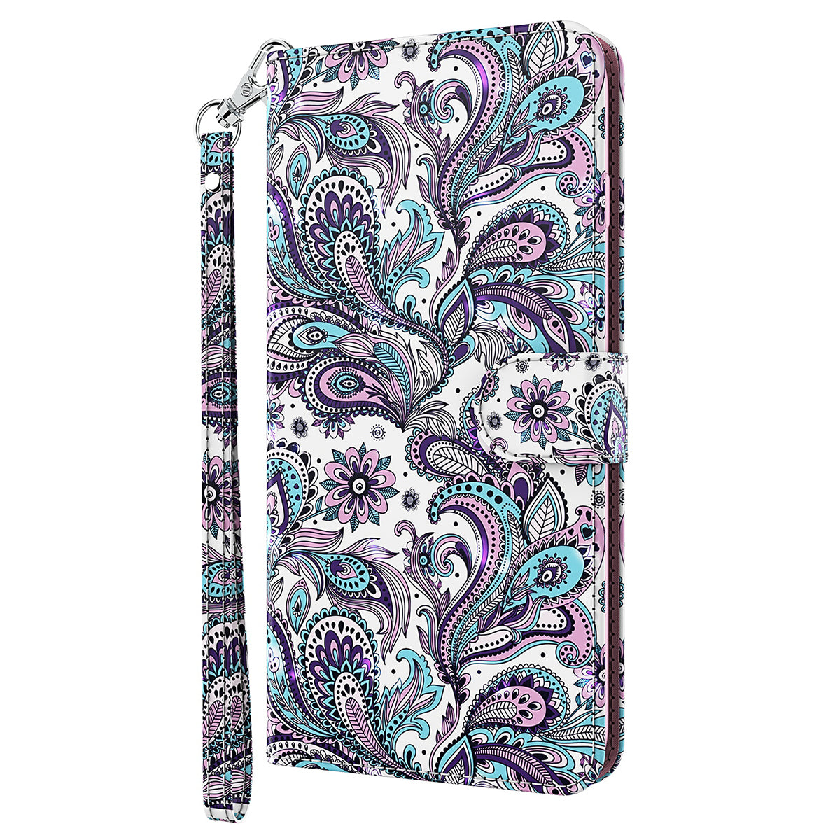 For Xiaomi 13 Lite / Civi 2 5G PU Leather Wallet Phone Case 3D Pattern Printing Phone Stand Cover with Strap