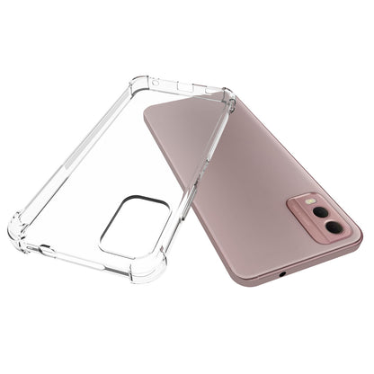 Anti-Slip Phone Case for Nokia C32 , Four Corner Airbag Shock-Absorbed Corner TPU Phone Cover