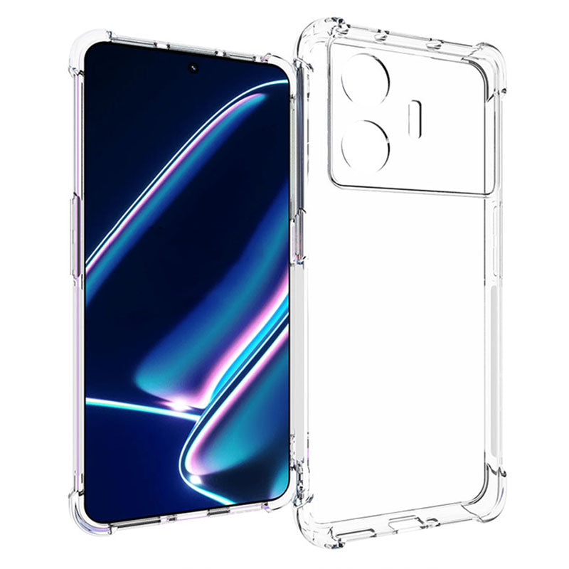 For Realme GT Neo5 SE 5G Anti-Slip Clear Soft TPU Phone Case Mobile Phone Back Cover Shell