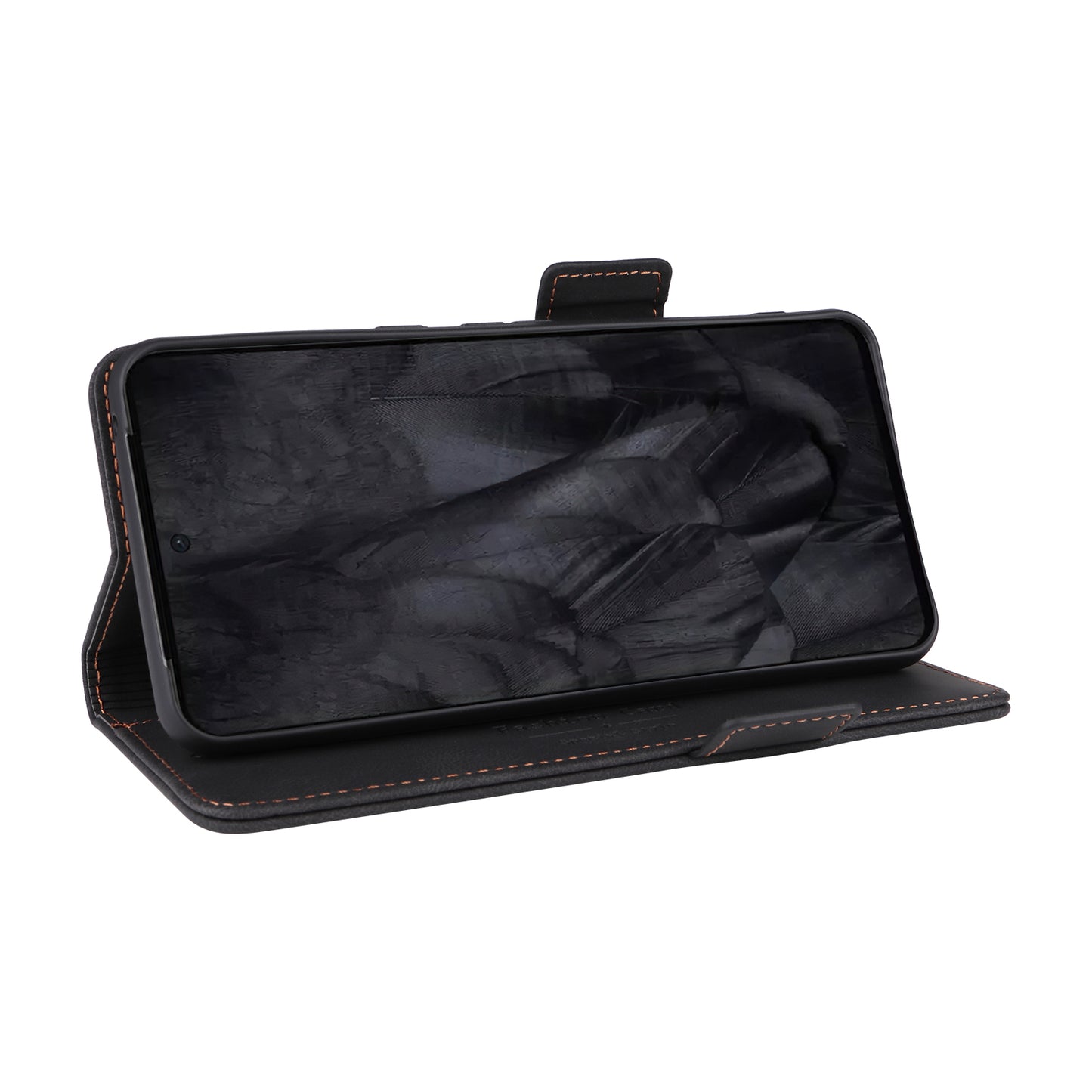 For Google Pixel 8 Pro Anti-scratch Wallet Stand Cover Hardware Decor PU Leather Phone Case