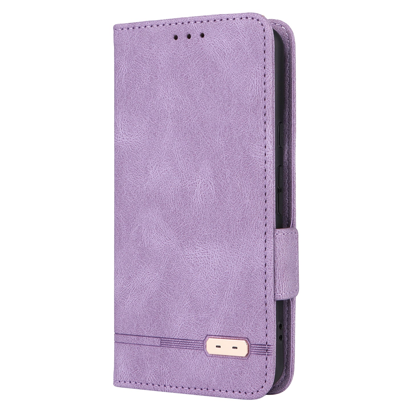 For Google Pixel 8 Hardware Decor PU Leather Phone Case Wallet Stand Phone Cover