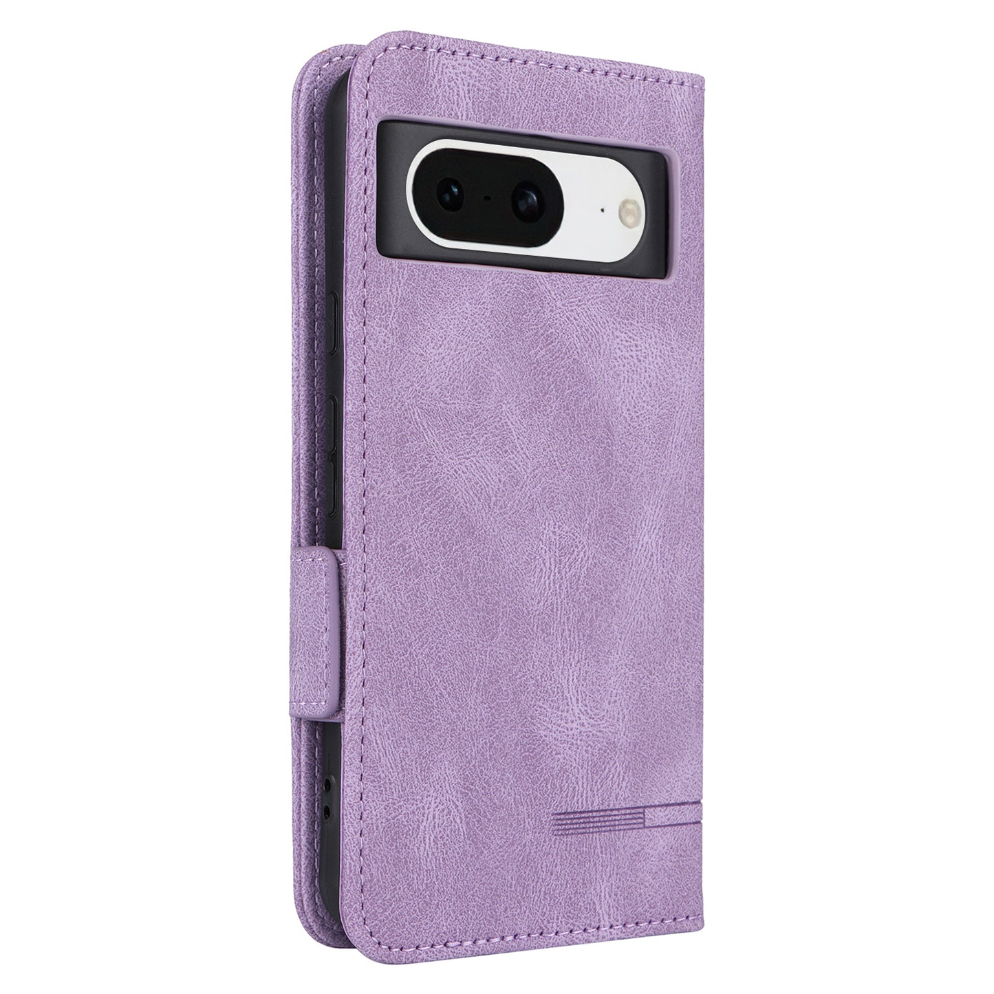 For Google Pixel 8 Hardware Decor PU Leather Phone Case Wallet Stand Phone Cover