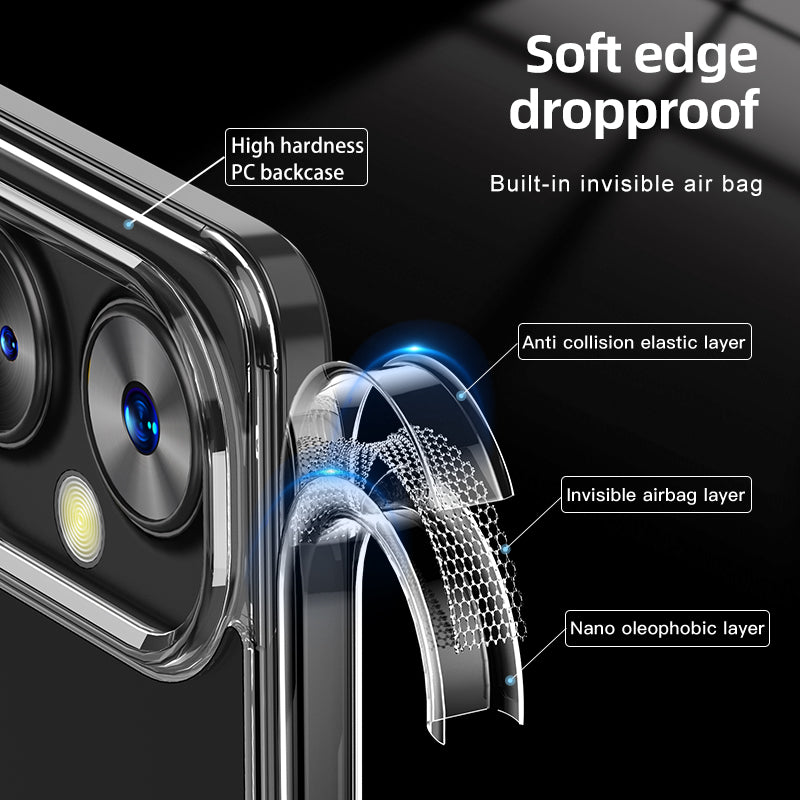 For OnePlus Nord CE 3 Lite 5G / Nord N30 5G PC+TPU Slime Phone Case Airbag Protection Anti-Scratch Cover