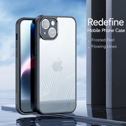 DUX DUCIS Aimo Series for iPhone 14 Matte Phone Case Shockproof TPU+PC Protective Cover (REACH Certification)