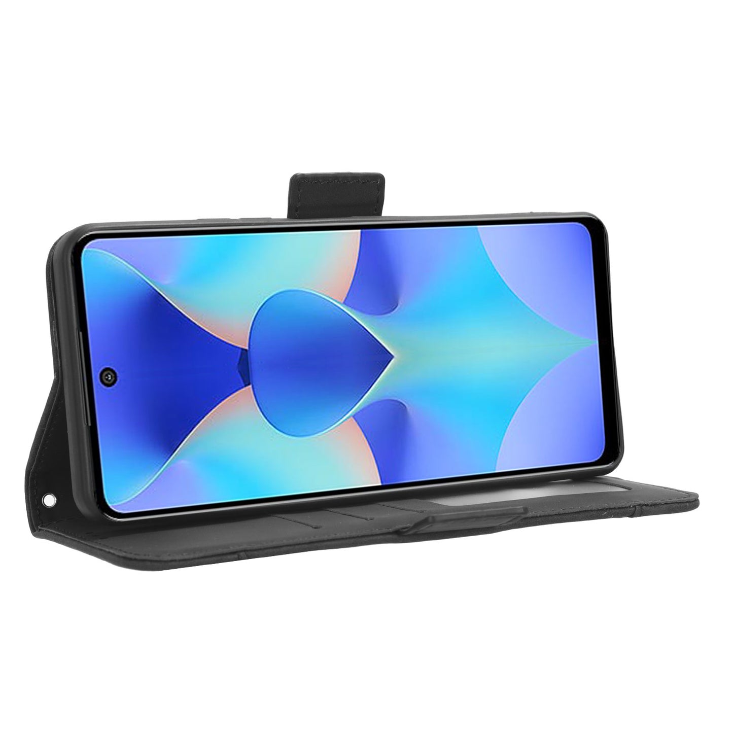 Wallet Phone Shell for Tecno Spark 10 Pro / KI7 Leather Flip Cover Multiple Card Slots Phone Case with Stand