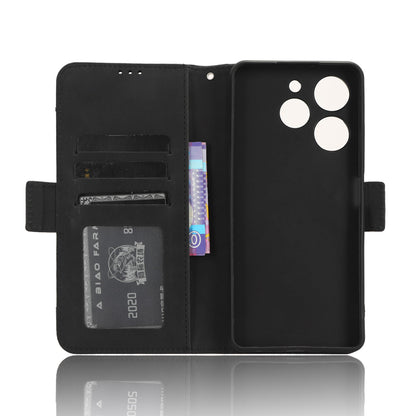 Wallet Phone Shell for Tecno Spark 10 Pro / KI7 Leather Flip Cover Multiple Card Slots Phone Case with Stand
