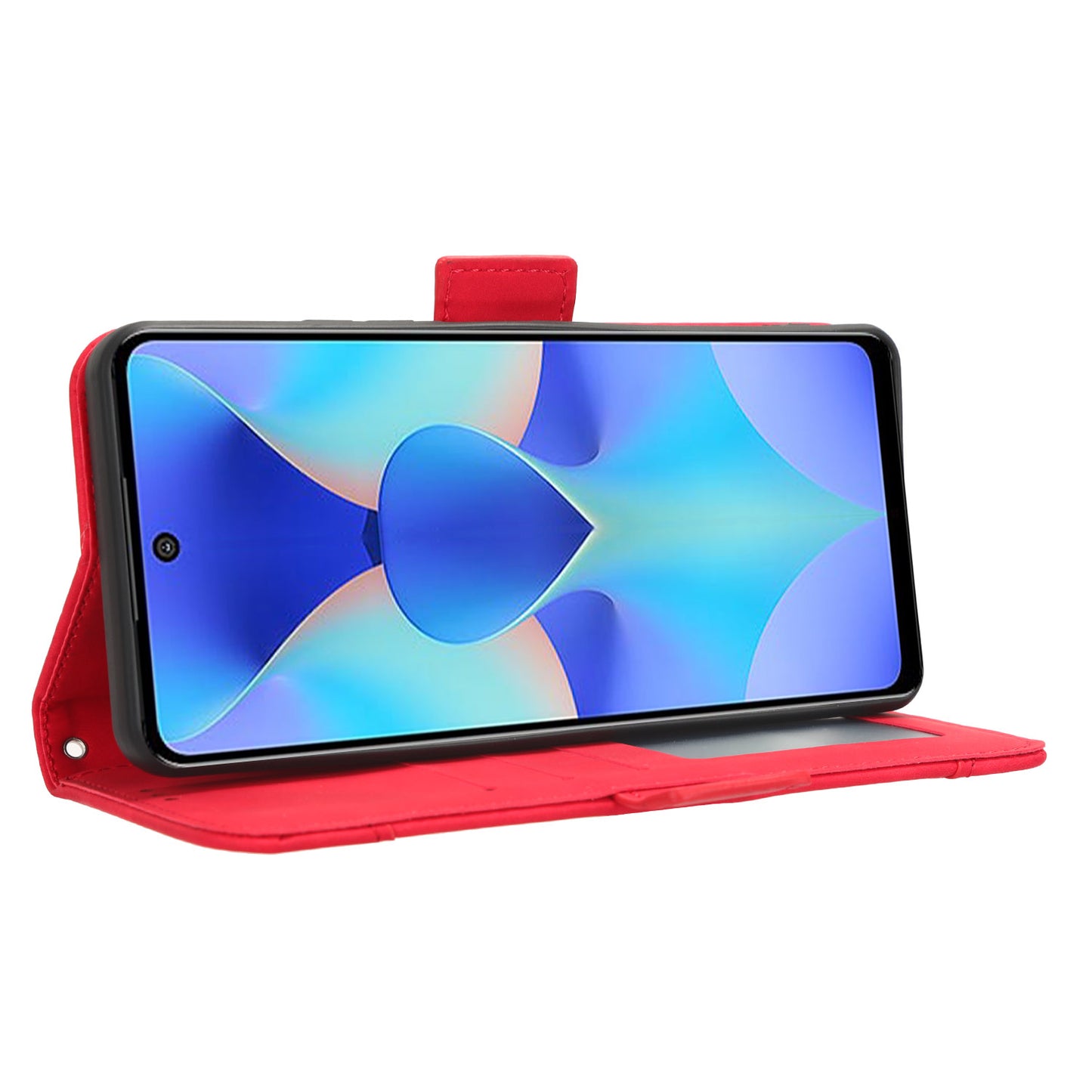 Wallet Phone Shell for Tecno Spark 10 Pro / KI7 Leather Flip Cover Multiple Card Slots Phone Case with Stand