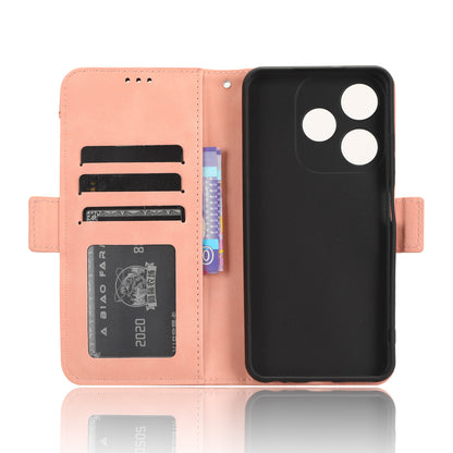 For Tecno Spark 10C 4G Wallet Phone Cover PU Leather Phone Stand Case with Multiple Card Slots