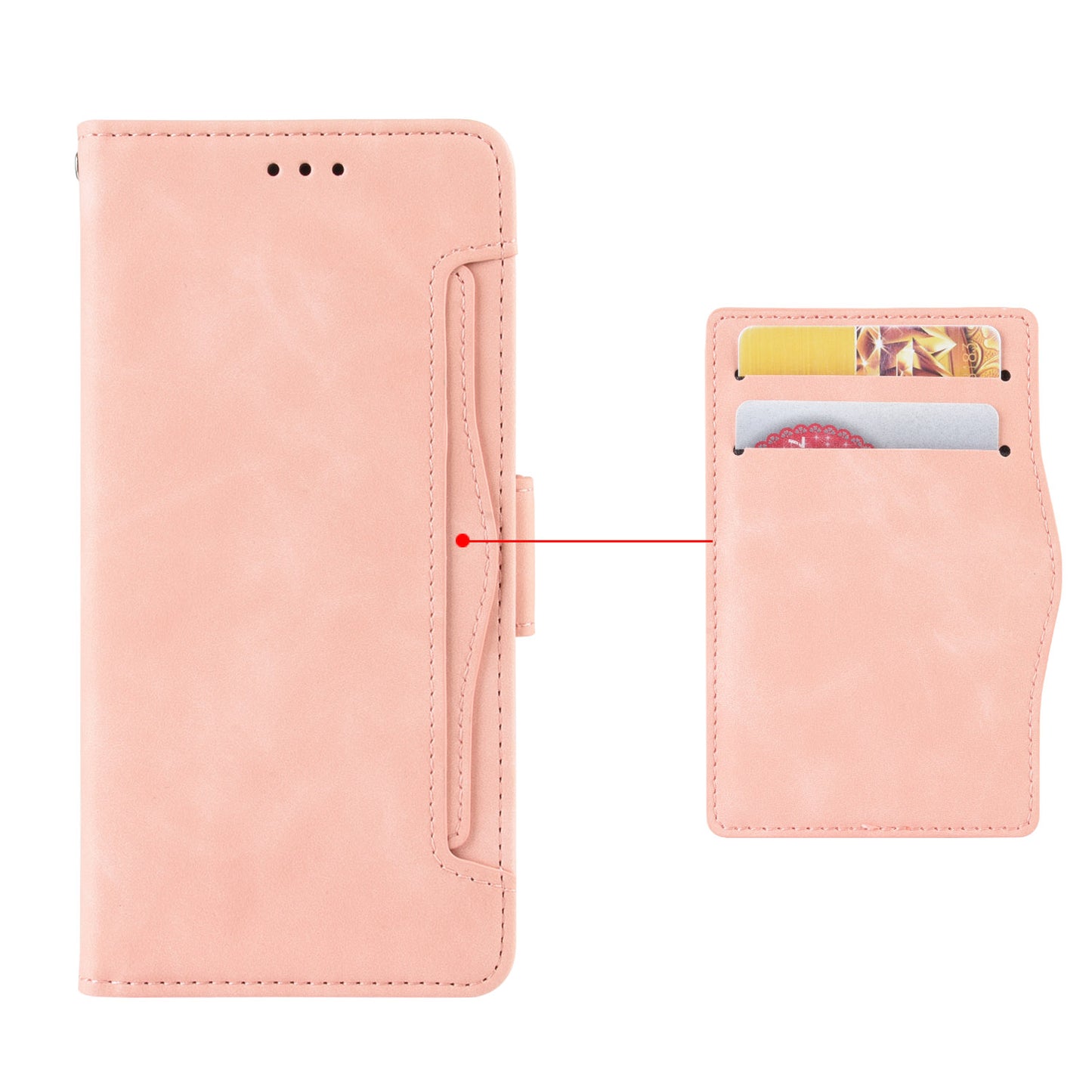 For Tecno Spark 10C 4G Wallet Phone Cover PU Leather Phone Stand Case with Multiple Card Slots