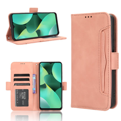 For Tecno Spark 10C 4G Wallet Phone Cover PU Leather Phone Stand Case with Multiple Card Slots