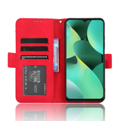 For Tecno Spark 10C 4G Wallet Phone Cover PU Leather Phone Stand Case with Multiple Card Slots