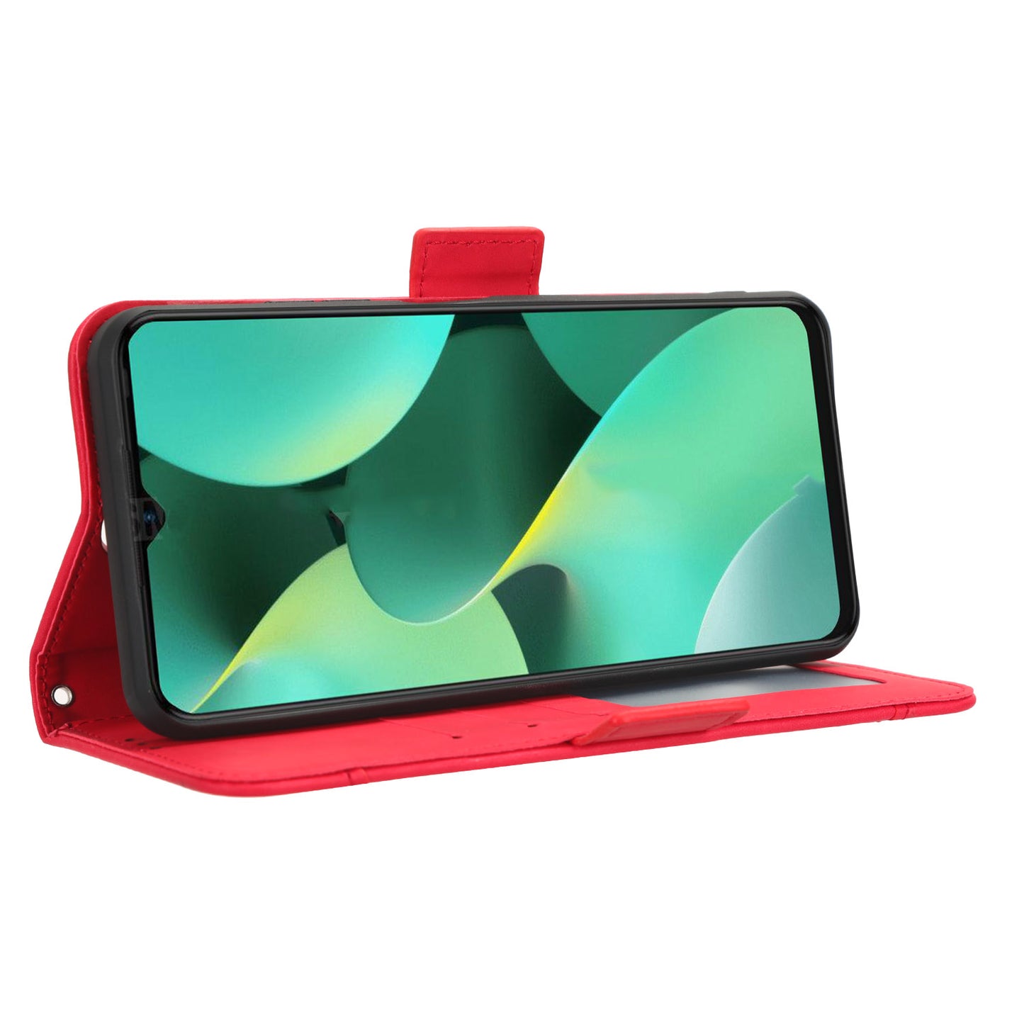 For Tecno Spark 10C 4G Wallet Phone Cover PU Leather Phone Stand Case with Multiple Card Slots