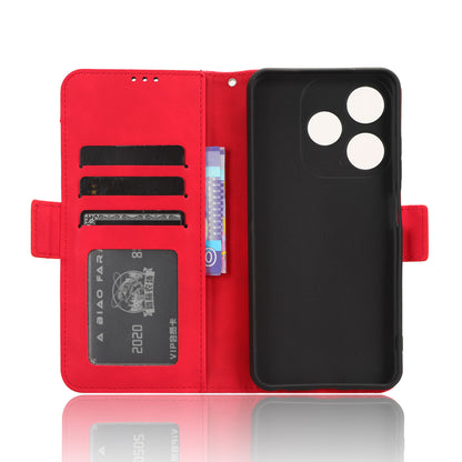 For Tecno Spark 10C 4G Wallet Phone Cover PU Leather Phone Stand Case with Multiple Card Slots