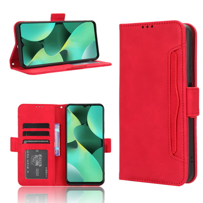For Tecno Spark 10C 4G Wallet Phone Cover PU Leather Phone Stand Case with Multiple Card Slots