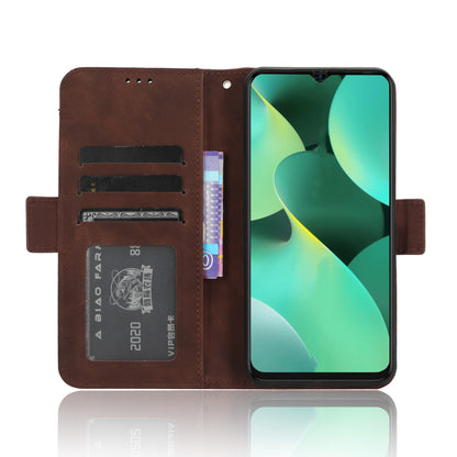 For Tecno Spark 10C 4G Wallet Phone Cover PU Leather Phone Stand Case with Multiple Card Slots