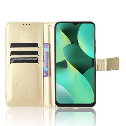 PU Leather Flip Cover for Tecno Spark 10C 4G Anti-Dorp Wallet Case Crazy Horse Texture Stand Phone Shell