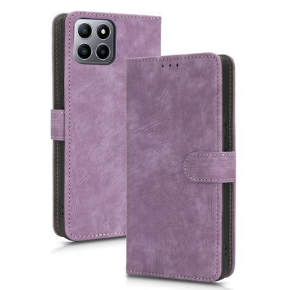 For Boost Mobile Celero 5G+ RFID Blocking Leather Case Wallet Stand Phone Cover with Strap