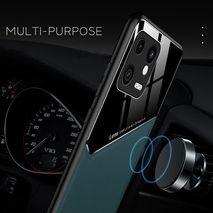 TPU PC PU Leather Case for Xiaomi 13 5G Anti-Dorp Phone Case Support Magnetic Car Mount