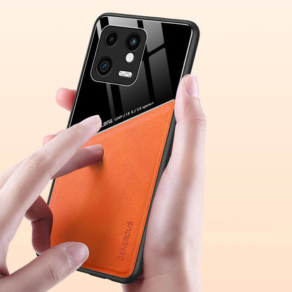 TPU PC PU Leather Case for Xiaomi 13 5G Anti-Dorp Phone Case Support Magnetic Car Mount