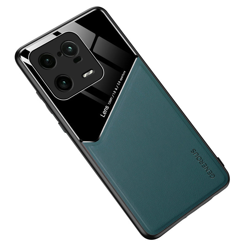 Anti-Dorp Slim Case for Xiaomi 13 Pro 5G TPU PC PU Leather Phone Case Support Magnetic Car Mount