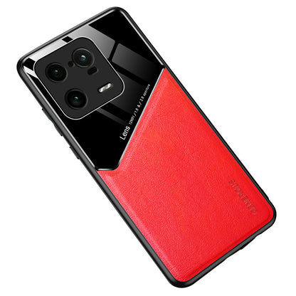 Anti-Dorp Slim Case for Xiaomi 13 Pro 5G TPU PC PU Leather Phone Case Support Magnetic Car Mount