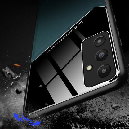 Protective Case for Samsung Galaxy A14 5G / 4G TPU + PC + PU Leather Shockproof Phone Cover Support Magnetic Car Mount