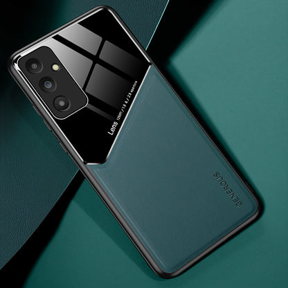 Protective Case for Samsung Galaxy A14 5G / 4G TPU + PC + PU Leather Shockproof Phone Cover Support Magnetic Car Mount