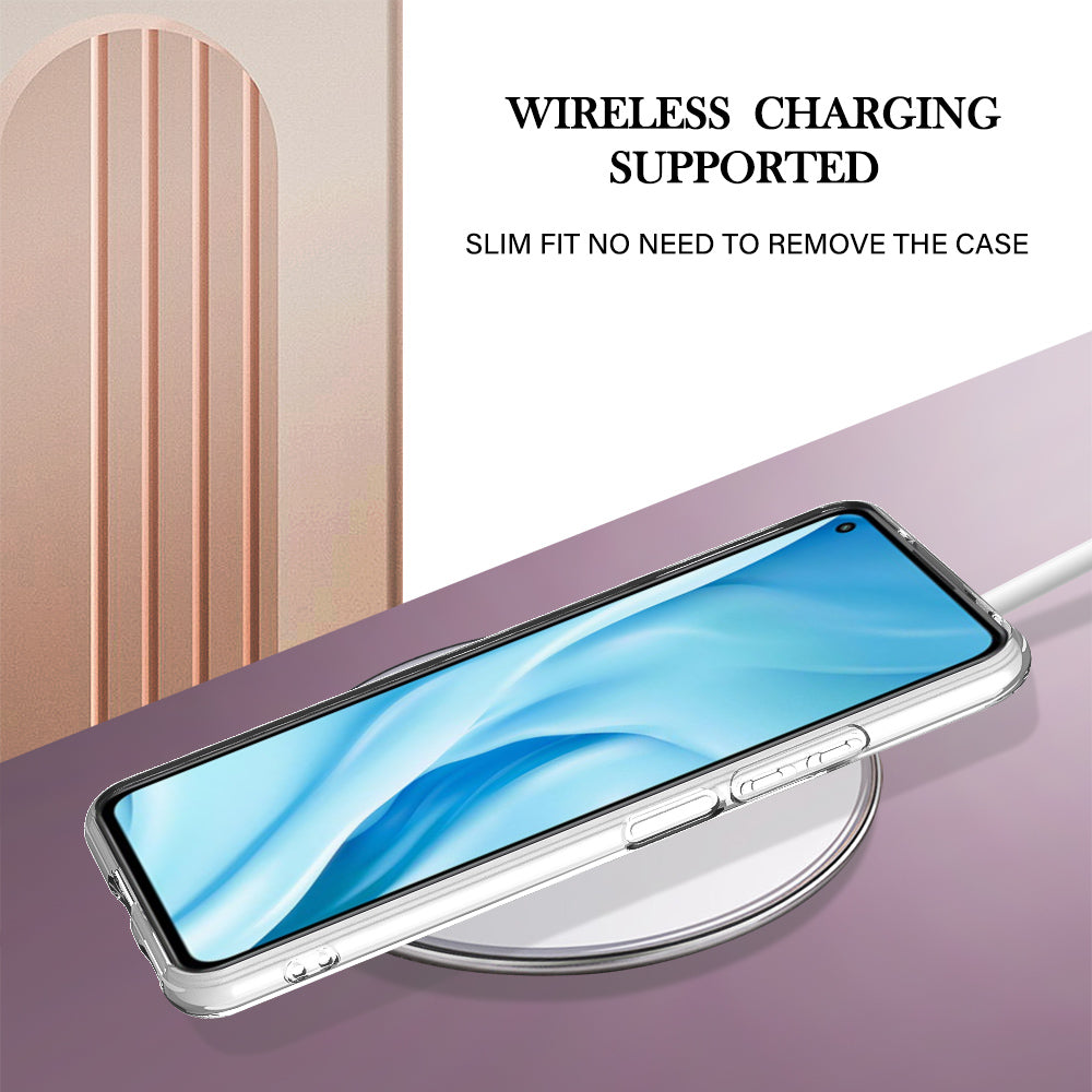 YB IMD Series-1 Phone Back Protector for Xiaomi Mi 11 Lite 4G / 5G / 11 Lite 5G NE Marble Floral Pattern Electroplating TPU Cover