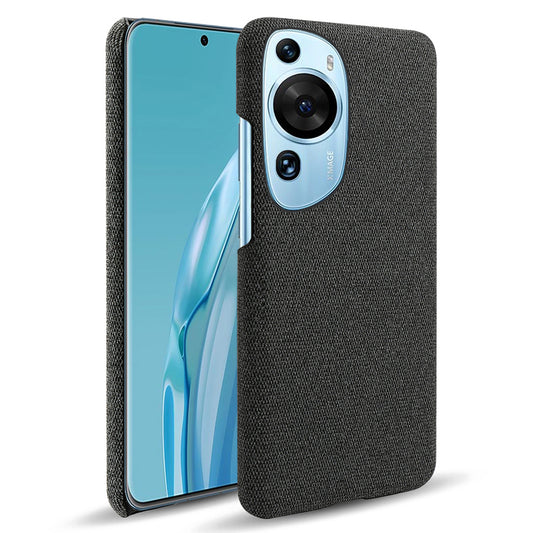 For Huawei P60 Art Non-Slip Phone Case Cloth+Hard PC Shockproof Protective Cover
