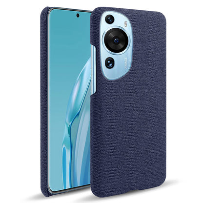 For Huawei P60 Art Non-Slip Phone Case Cloth+Hard PC Shockproof Protective Cover