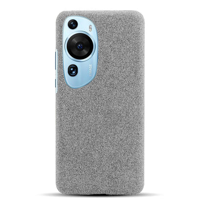 For Huawei P60 Art Non-Slip Phone Case Cloth+Hard PC Shockproof Protective Cover