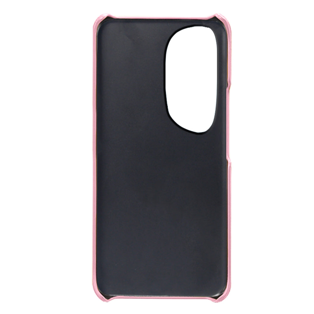 For Huawei P60 Art Phone Case 2 Card Slots Pocket PU Leather + Hard PC Cover