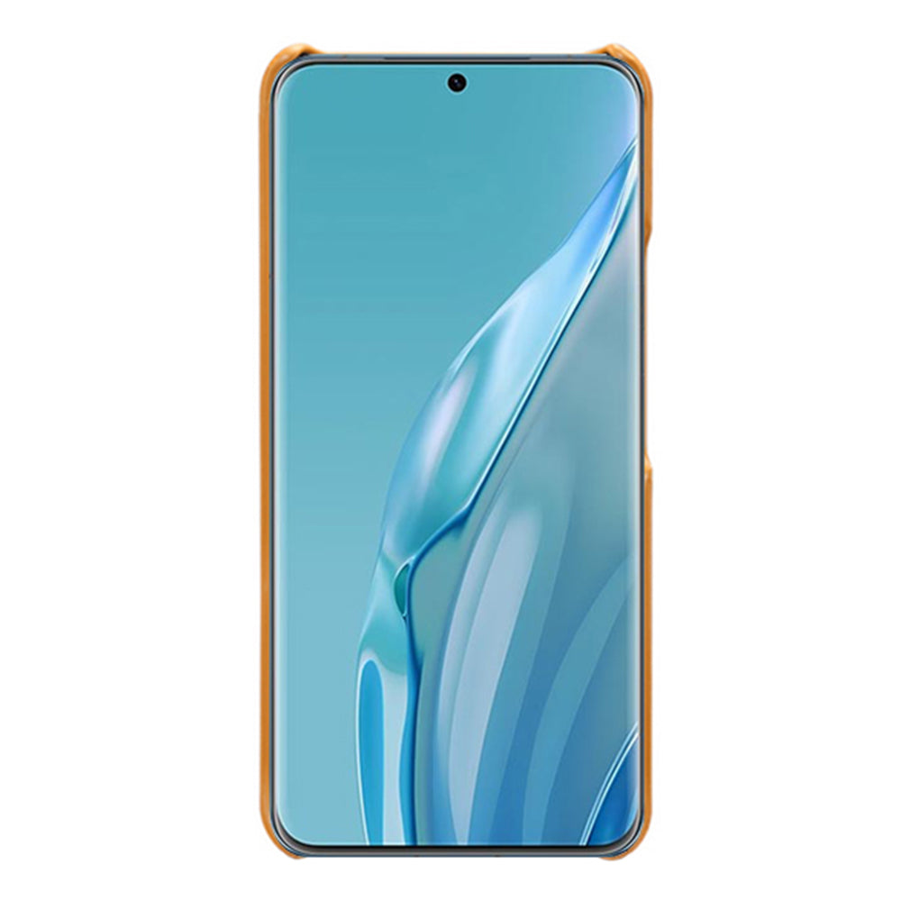 For Huawei P60 Art Slim Calf Texture Phone Case PU Leather + PC Shockproof Cover