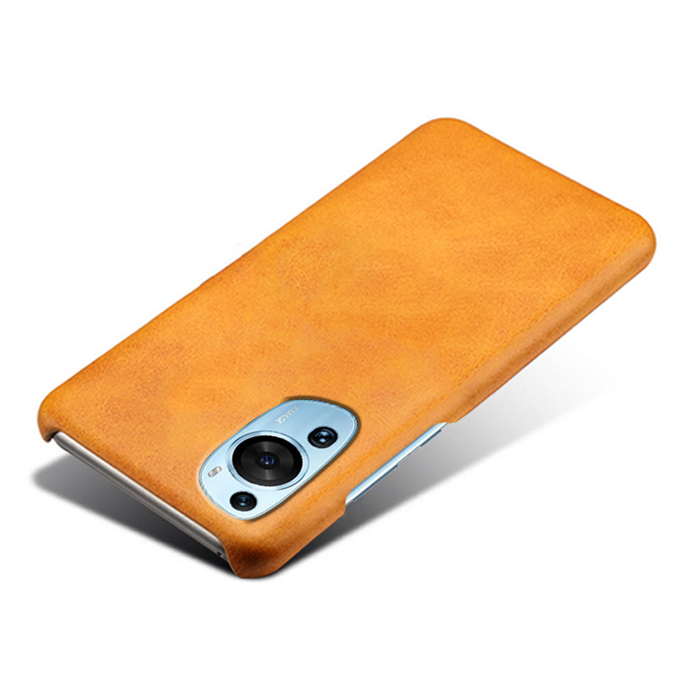 For Huawei P60 Art Slim Calf Texture Phone Case PU Leather + PC Shockproof Cover