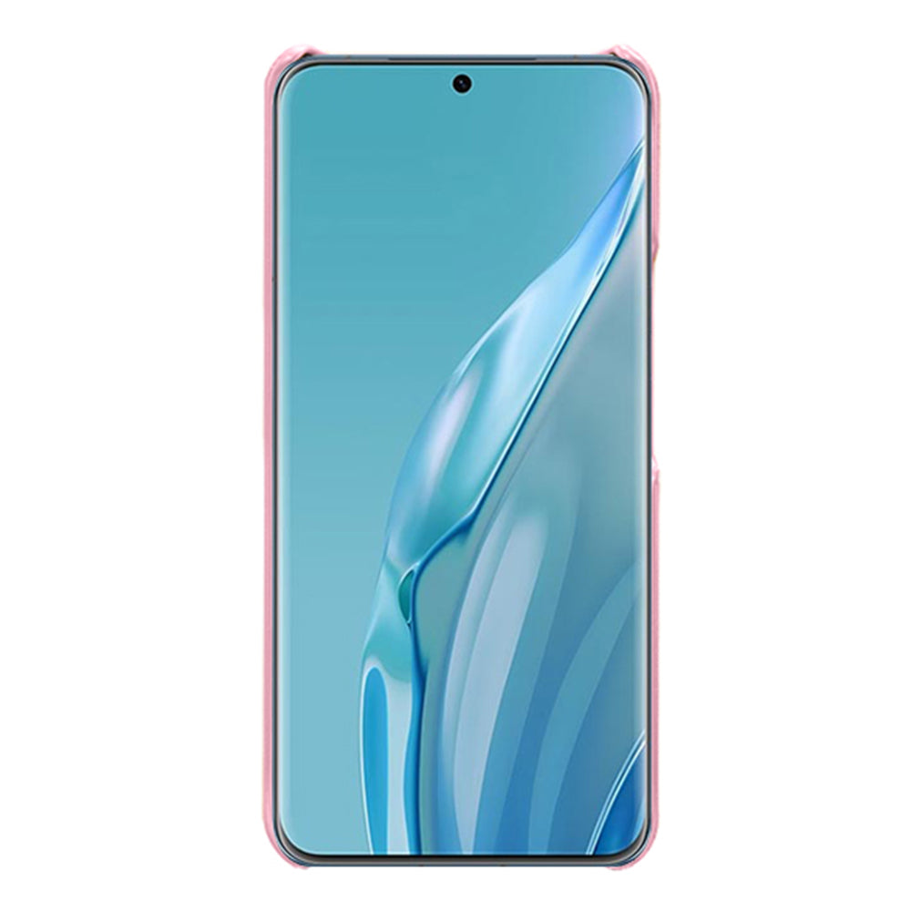 For Huawei P60 Art Slim Calf Texture Phone Case PU Leather + PC Shockproof Cover