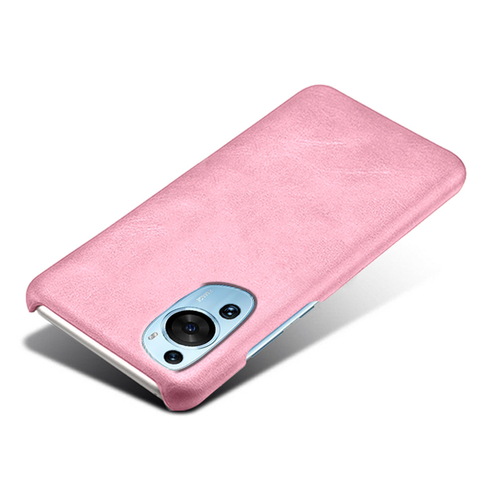 For Huawei P60 Art Slim Calf Texture Phone Case PU Leather + PC Shockproof Cover