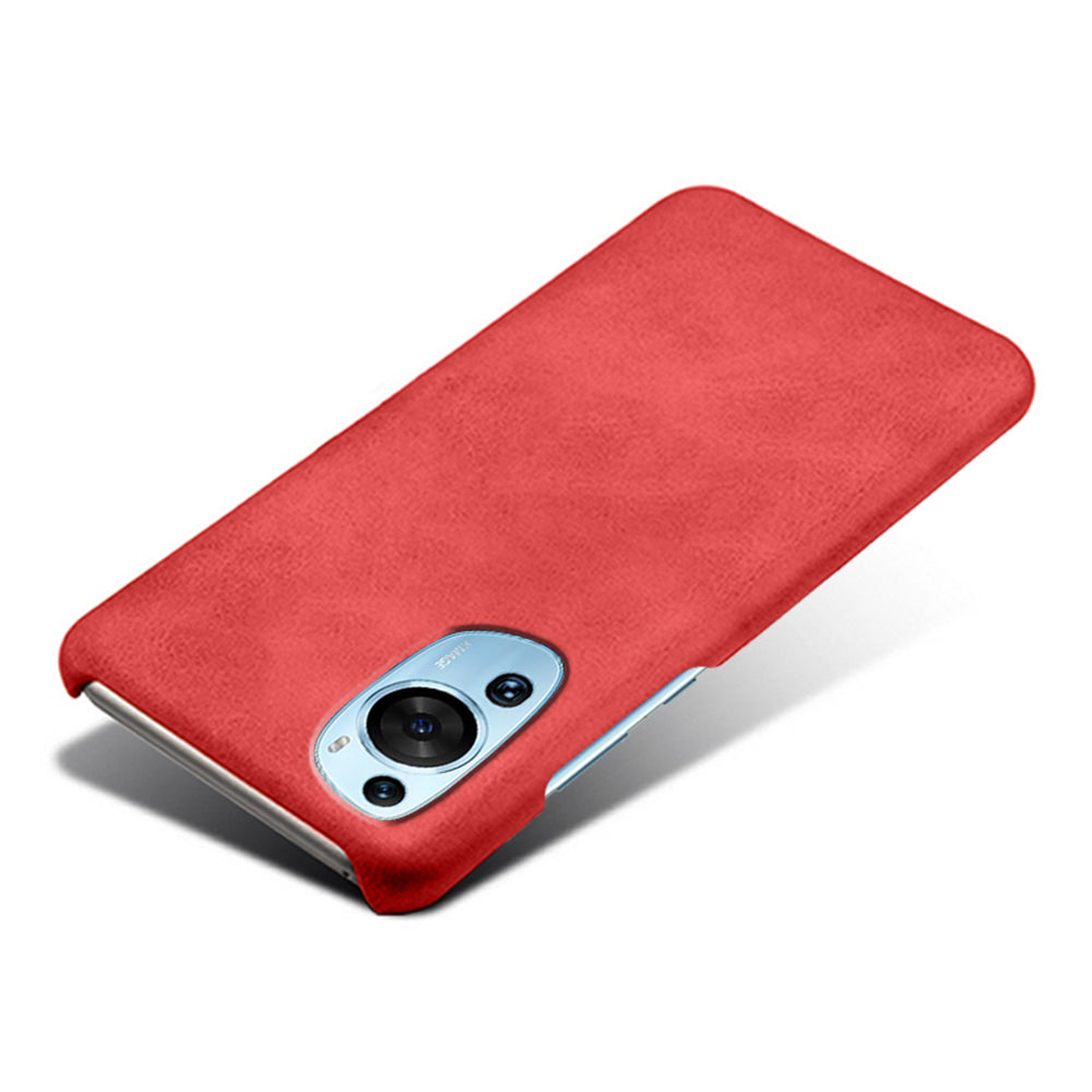 For Huawei P60 Art Slim Calf Texture Phone Case PU Leather + PC Shockproof Cover